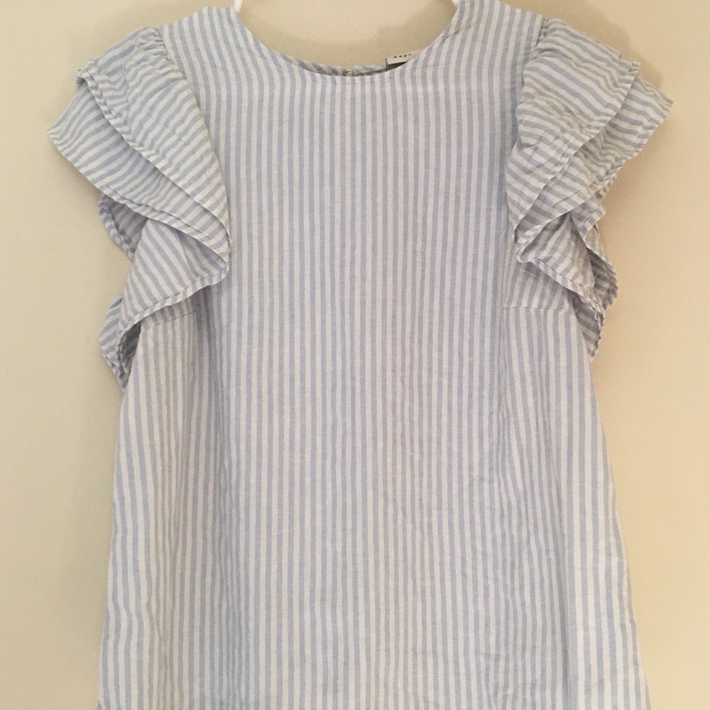 A New Day Women’s Ruffled Sleeves Top